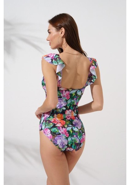 Frjı Kol Fırfır Detay Askılı Mayo 231126-D fiyatları