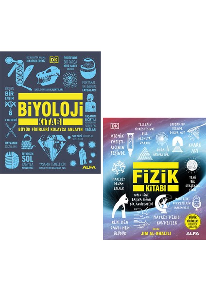 Biyoloji Kitabı + Fizik Kitabı 2'li Set (Ciltli)