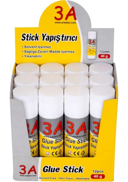 Stick Yapıştırıcı 40GR 12'li Kutu OBX904