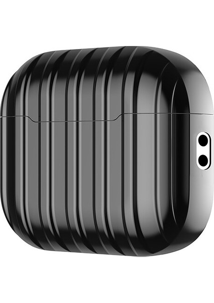 Apple Airpods Pro 2. Nesil Için Çizgi Desenli Silikon Kılıf