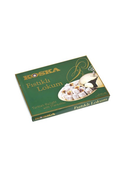 Antep Fıstıklı Lokum Lüks Kutu 650 G