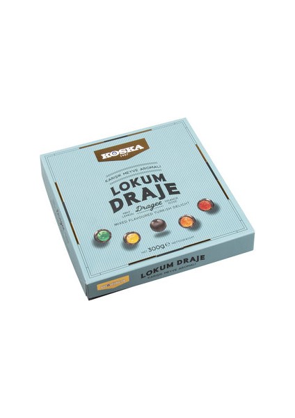 Meyveli Lokum Draje 300 G