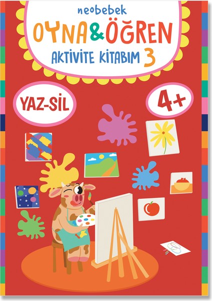 Oyna & Öğren Yaz-Sil Aktivite Kitabım 3
