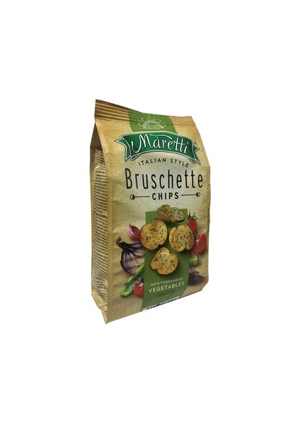 Bruschette Vegetables Sebzeli Kızartılmış Ekmek 10 x 70 gr