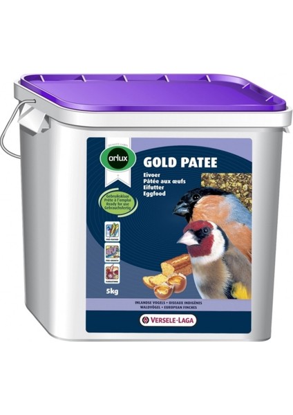 Gold Patee (Mor Kapak) Doğa Kuşı Yumurta Maması 250GR