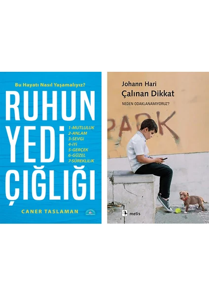 Ruhun Yedi Çığlığı - Çalınan Dikkat - 2 Kitap Set