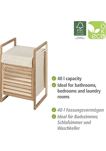 Çamaşır Sandığı Acina Çamaşır Sepeti Fsc® Sertifikalı modelleri