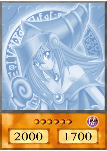 Yugioh Dark Magician Girl Ghost Rare Anime Kart