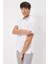 ALTINYILDIZ CLASSICS Erkek Beyaz-beyaz Slim Fit Dar Kesim Polo Yaka Kısa Kollu Basic Tişört 5
