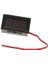 2xmini Voltmetre LED Panel 3 Dijital Ekran Voltaj Ölçer Kırmızı 2 Adet (Yurt Dışından) 1