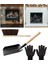 Şömine Araçları Kürek ve Hearth Fırça Set Ahşap Brülör Aksesuarları Ash (Yurt Dışından) 2