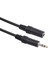 2 Parça 3.5mm Stereo Ses Audio Aux Kulaklık Kulaklık Uzatma Kablosu (Yurt Dışından) 3