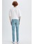 Carlo Skinny Fit Normal Bel Dar Paça Jean Pantolon X6832AZ22SM 7