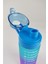 500 ml Çift Renk Ölçü Baskılı Motivasyon Cam Su Şişesi Mavi – 11808-160 4
