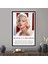 1 Parça Beyaz Çerçeveli Marilyn Monroe Moda Baskılı Marilyn Monroe Posteri 1