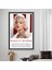 1 Parça Beyaz Çerçeveli Marilyn Monroe Moda Baskılı Marilyn Monroe Posteri 2