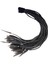 Motosiklet Örgüleri Ponytail 55CM-60CM Punk Siyah Koyu Gri (Yurt Dışından) 1