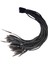 Motosiklet Örgüleri Ponytail 55CM-60CM Punk Siyah Koyu Gri (Yurt Dışından) 3