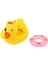Squeaky Kid Bathtime Toy Toy Toddler Banyo Aksesuar Sarı Ördekler Yüzmek Pc'ler (Yurt Dışından) 2