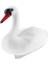 2x Tam Boy Beyaz Swan Decoy Avcılık ve Balıkçılık Yüzen Kuğu Kuş Dekoru (Yurt Dışından) 3