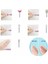 5'li Tırnak Bakım Uç Seti Freze Uç Seti Tırnak Parlatma Polisaj Nail Art Törpü Ucu 4