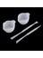 4pcs Silikon Reçine Ölçüm Karıştırma Kupası Karıştırıcıları Takı Reçine (Yurt Dışından) 2