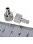 Gümüş Alaşım Airbrush Hızlı Bağlantı Keski Bağlayıcı Hortum Konektör Adaptörü 1/8 " (Yurt Dışından) 5