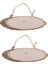 2 Adet Doğal Ahşap Dilimler Ağaç 10 x 3 '' Oval Diy ile (Yurt Dışından) 1