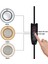 USB 5x Büyüteçli Cam Kelepleme Taban ile Büyük Masa LED Lambası (Yurt Dışından) 2