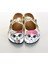 Azizsahinshoes 6301 Şapkalı Kedi Çapraz Sabo Terlik 1