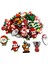 Plastik Düz Sırtlı Noel Zanaat Sevimli Balçık Cazibe Düğmesi Set Süsleme 100PCS(Yurt Dışından) 2