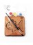 Eğitici Puzzle 4mm Plywood Ahşap Boyanabilir Çocuklar Için - Hayvanlar Serisi -Balık Boya Setli 6