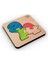 Eğitici Puzzle 4mm Plywood Ahşap Boyanabilir Çocuklar Için - Hayvanlar Serisi -Kirpi Boya Setli 5
