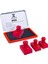 Mühür Kauçuk Alaşım Kırmızı Kaşe Dikdörtgen 60X30MM 1