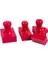 Mühür Kauçuk Alaşım Kırmızı Kaşe Dikdörtgen 60X30MM 5