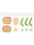 Keçe Oyuncak - Avokado Tost Oyun Seti - Felt Toys - %100 El Yapımı 2