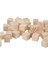 14X50PCS Doğal Ahşap Squre Mini Küpler Zanaat Için Süsleme 10X10X10MM 14 Adet 4