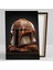 Star Wars Işlemeli Ahşap Art Deko Jedi Şövelye Maskesi Mask Kanvas Tablo 2