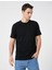 Basic Tişört Kısa Kollu Bisiklet Yaka Dar Kesim 1