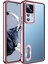 Xiaomi Mi 12T Kılıf Renkli Kenarlı Parlak Logo Açık Şeffaf Omega Silikon 1
