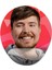 Mr. Beast Bilek Destekli Mousepad Model - 1 Oval 1