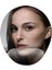 Natalie Portman Bilek Destekli Mousepad Model - 1 Oval 1