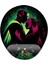 Wandavision - Scarlet Witch & Vision Marvel Bilek Destekli Mousepad Model - 1 Oval 1