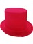 Plastik Üzerine Flok Kaplama Kırmızı Renk Melon Şapka Yetişkin-Çocuk Uyumlu 1 Adet 1