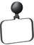 Static-Loc® Plus Handtuchring Pavia Schwarz, Handtuchhalter, Befestigen Ohne Bohren, Sicherer 1