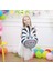 Zebra Balon Zebra Kafası Folyo Balon 55 cm Uçan Balon Helyum Balon 1
