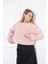 Crop Çizgili  Sweatshirt Turuncu 5