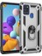 Galaxy A21S Kılıf Zore Vega Tank Sert Yüzüklü Standlı Zırh Koruma Kapak 1