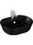 Geo 7428B083-0001 Oval Çanak Lavabo, 55 cm, Mat Siyah 1