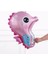 Deniz Atı Folyo Balon Pembe Büyük Boy Helyum Balon Uçan Balon 1